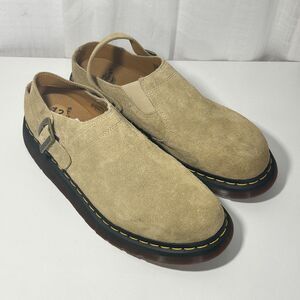 Doc Marten’s Isham Desert Oasis Suede Mules Slip on Mens Size 12 NEW w/o tags S1